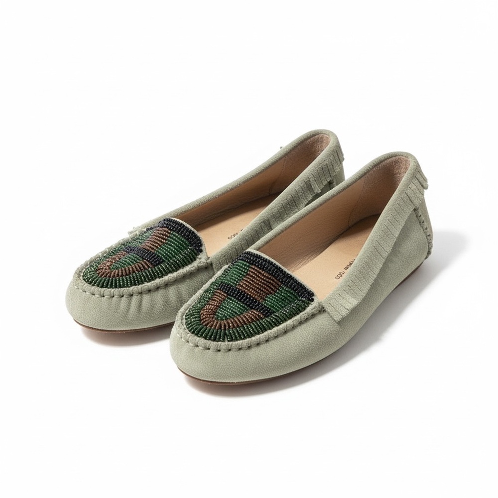 House of Harlow • Beaded Moccasins